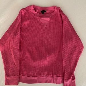 JCrew Waffle Sweatshirt